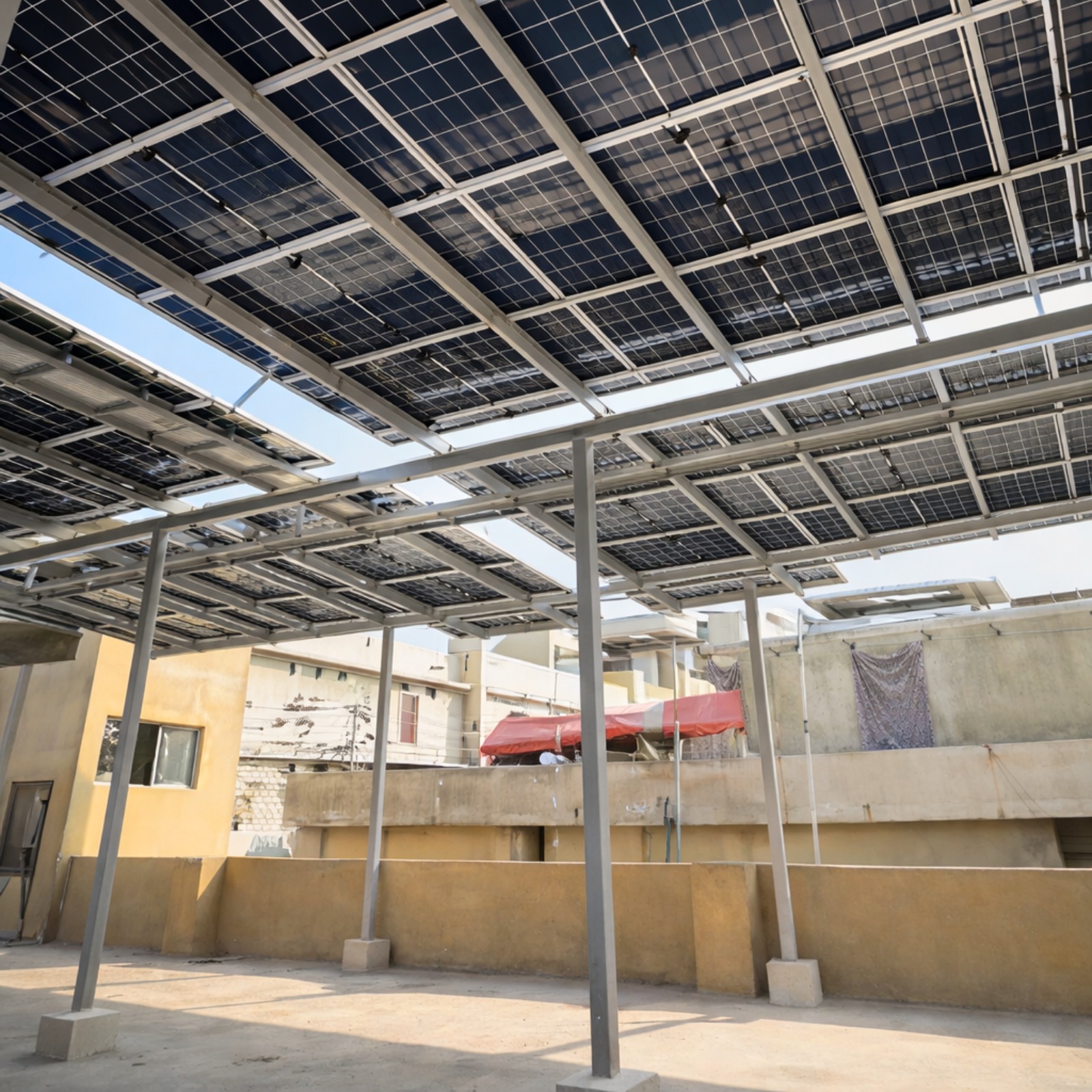 Gulberg Town Thread Works Solar Installation