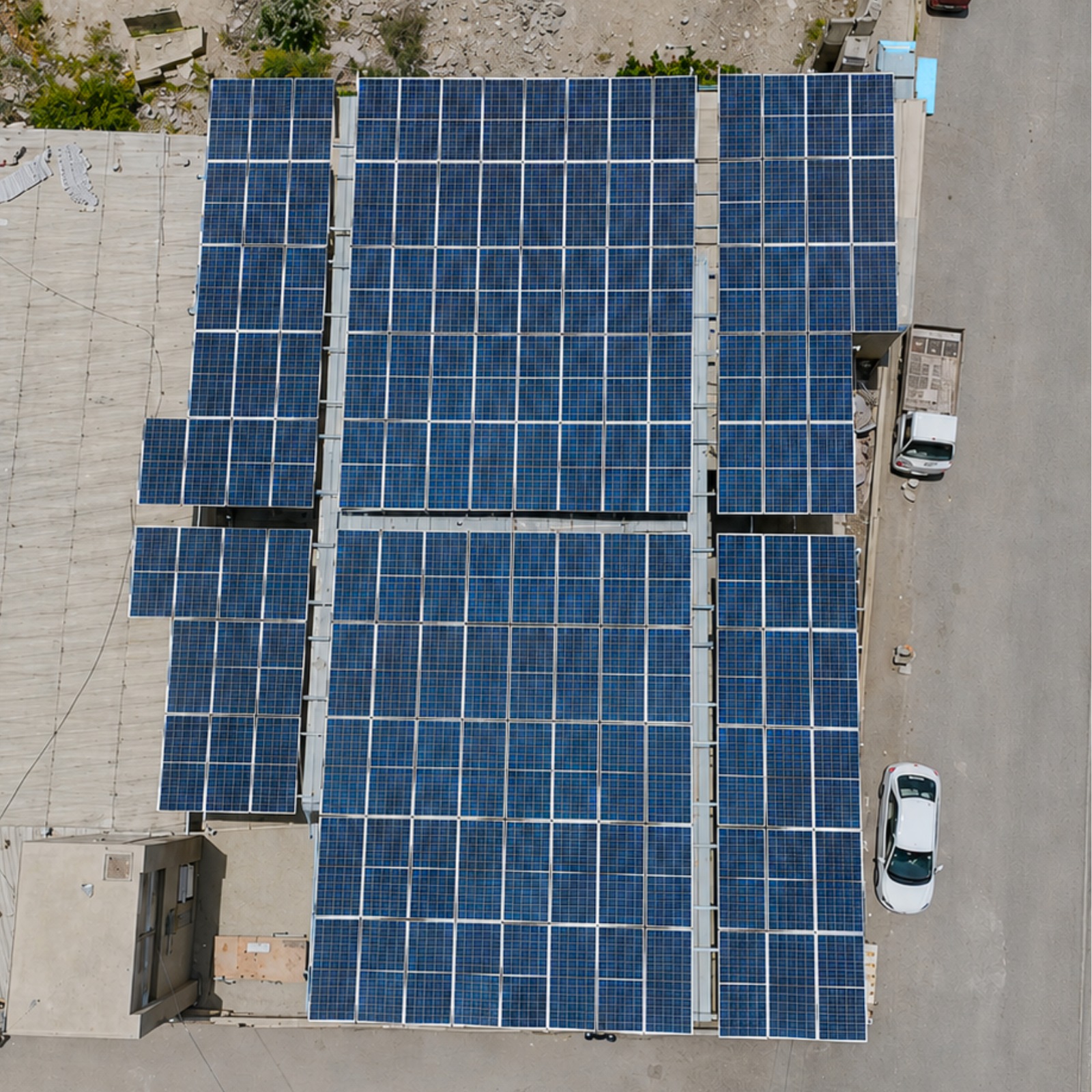 Gulberg Town Thread Works Solar Installation
