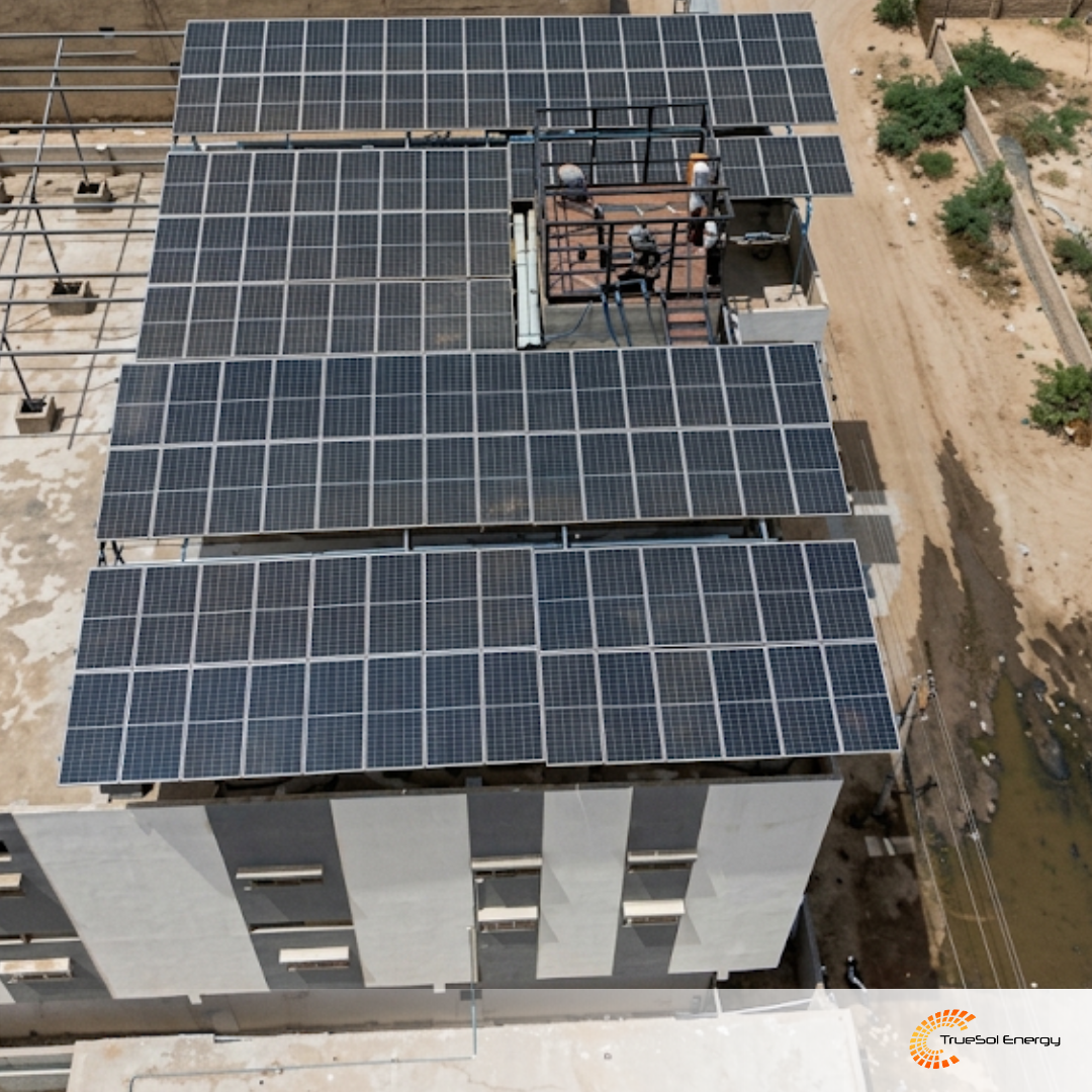 Ice Factory Industrial Solar Installation